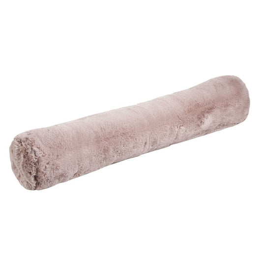 Alan Symonds Faux Rabbit Fur Filled Draught Excluder - Blush