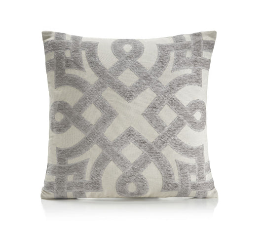 Alan Symonds Imperial Filled Cushion - Silver