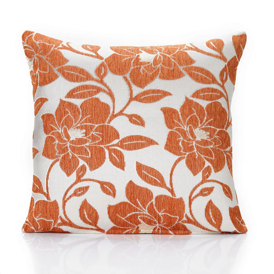 Alan Symonds Peony Filled Cushion - Orange