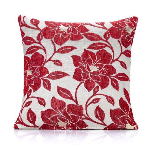 Alan Symonds Peony Filled Cushion - Red