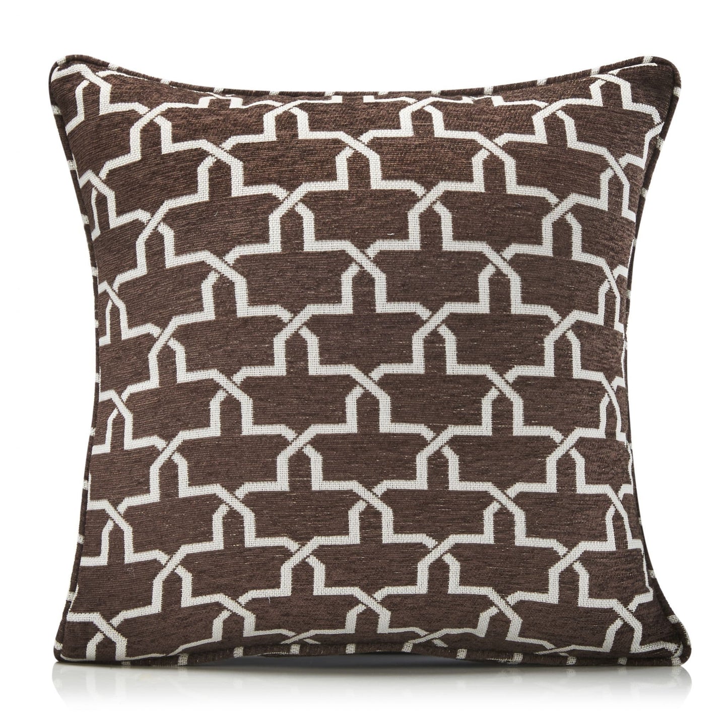 Alan Symonds Petra Filled Cushion - Chocolate