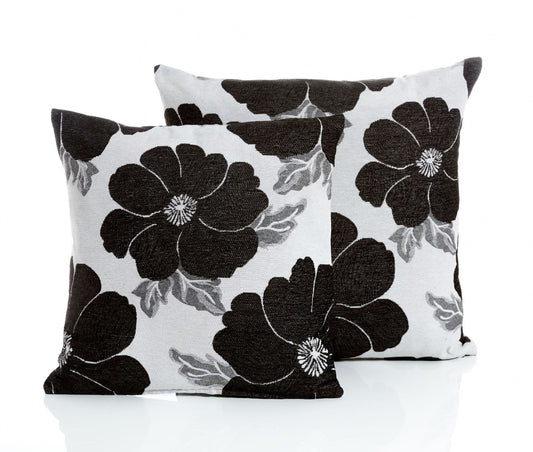 Alan Symonds Poppy Filled Cushion - Black