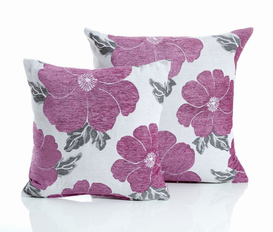 Alan Symonds Poppy Filled Cushion - Pink