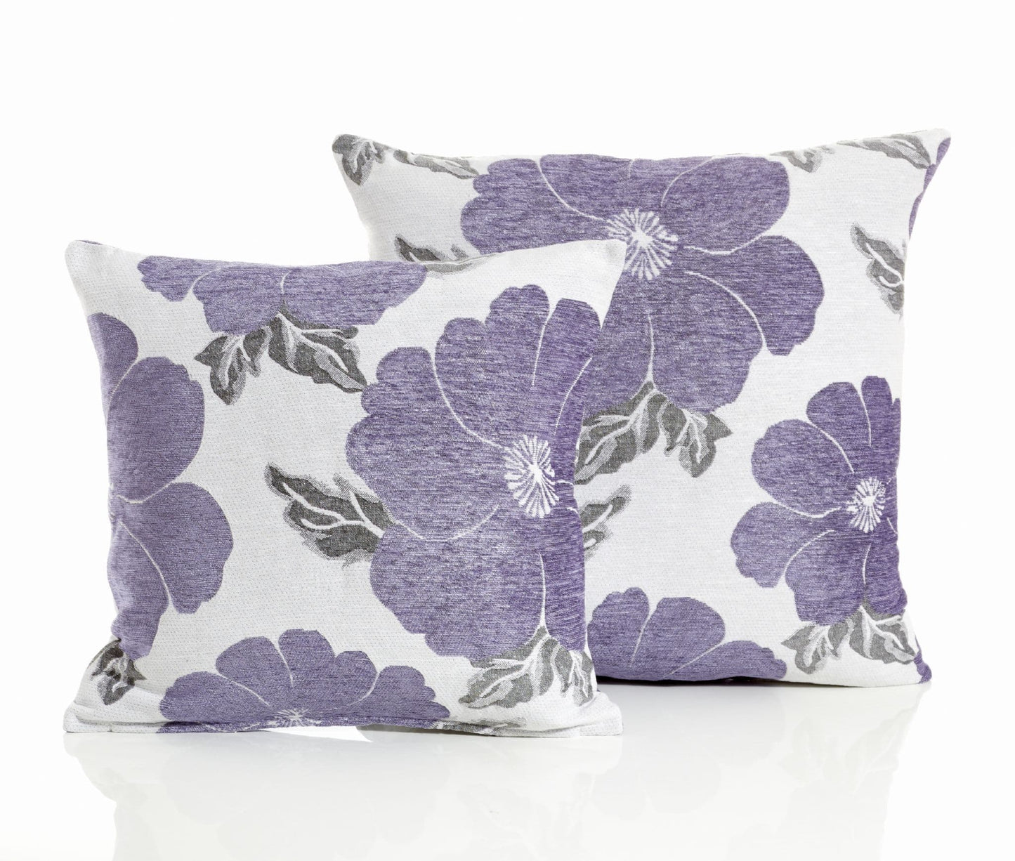 Alan Symonds Poppy Filled Cushion - Purple