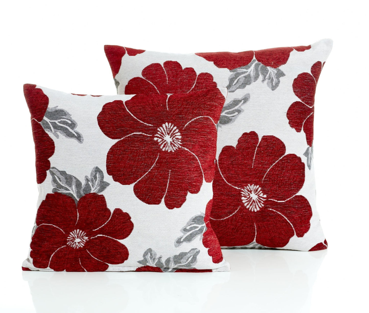 Alan Symonds Poppy Filled Cushion - Red