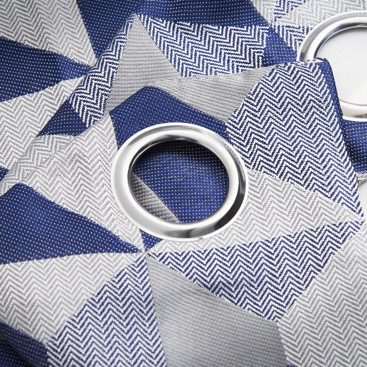 Alan Symonds Skandi Eyelet Curtains - Navy