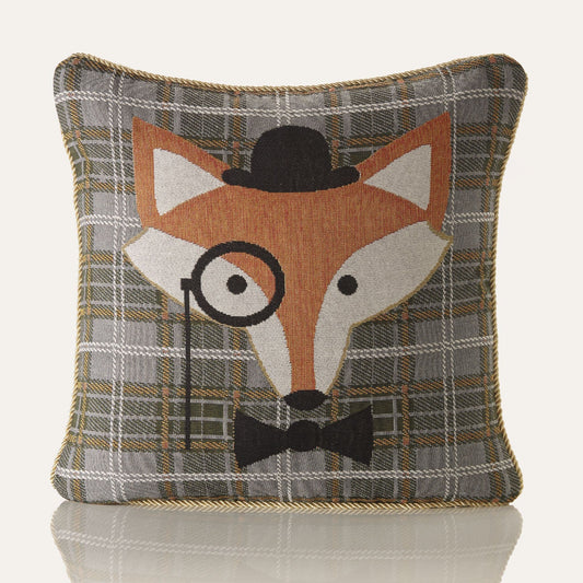 Alan Symonds Tapestry Filled Cushion - Mr Fox