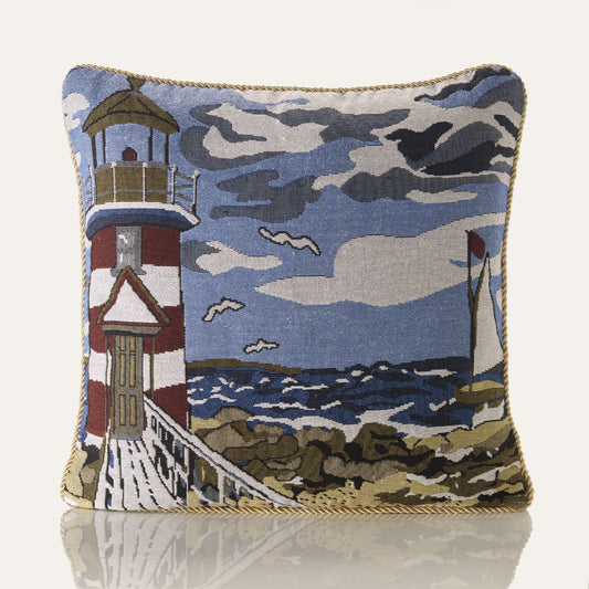 Alan Symonds Tapestry Filled Cushion - Seascape