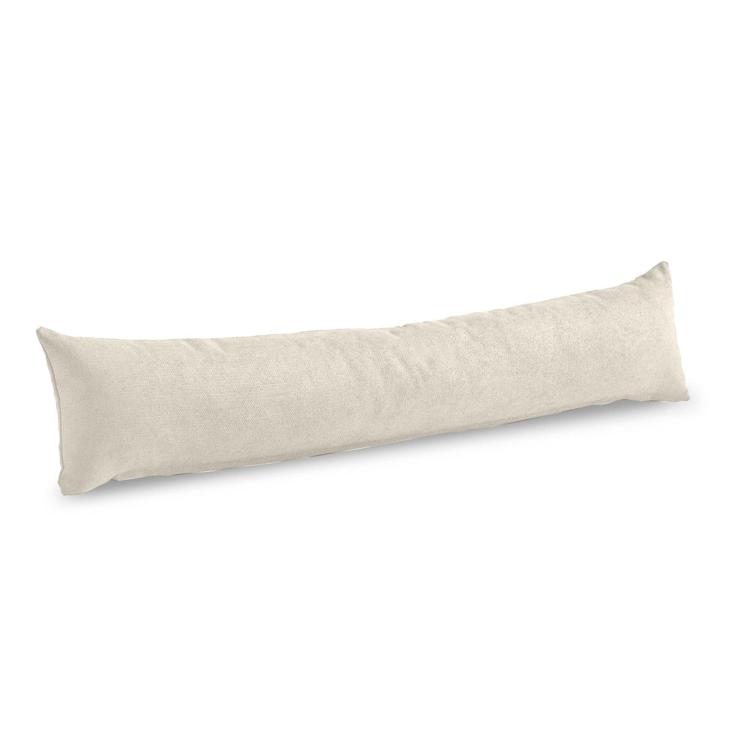 Alan Symonds Velvet Chenille Filled Draught Excluder - Cream