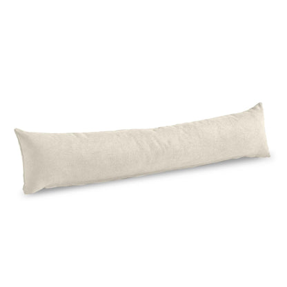 Alan Symonds Velvet Chenille Filled Draught Excluder - Cream