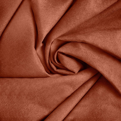 Alan Symonds Velvet Chenille Filled Draught Excluder - Orange