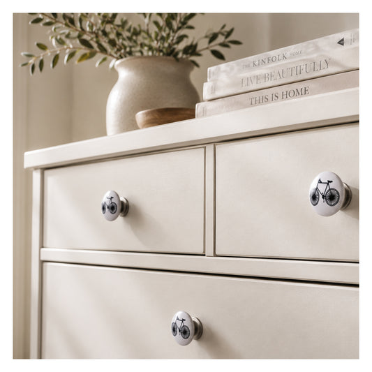 Jones Bicycle Drawer Pulls (Pack of 10) - Nickel
