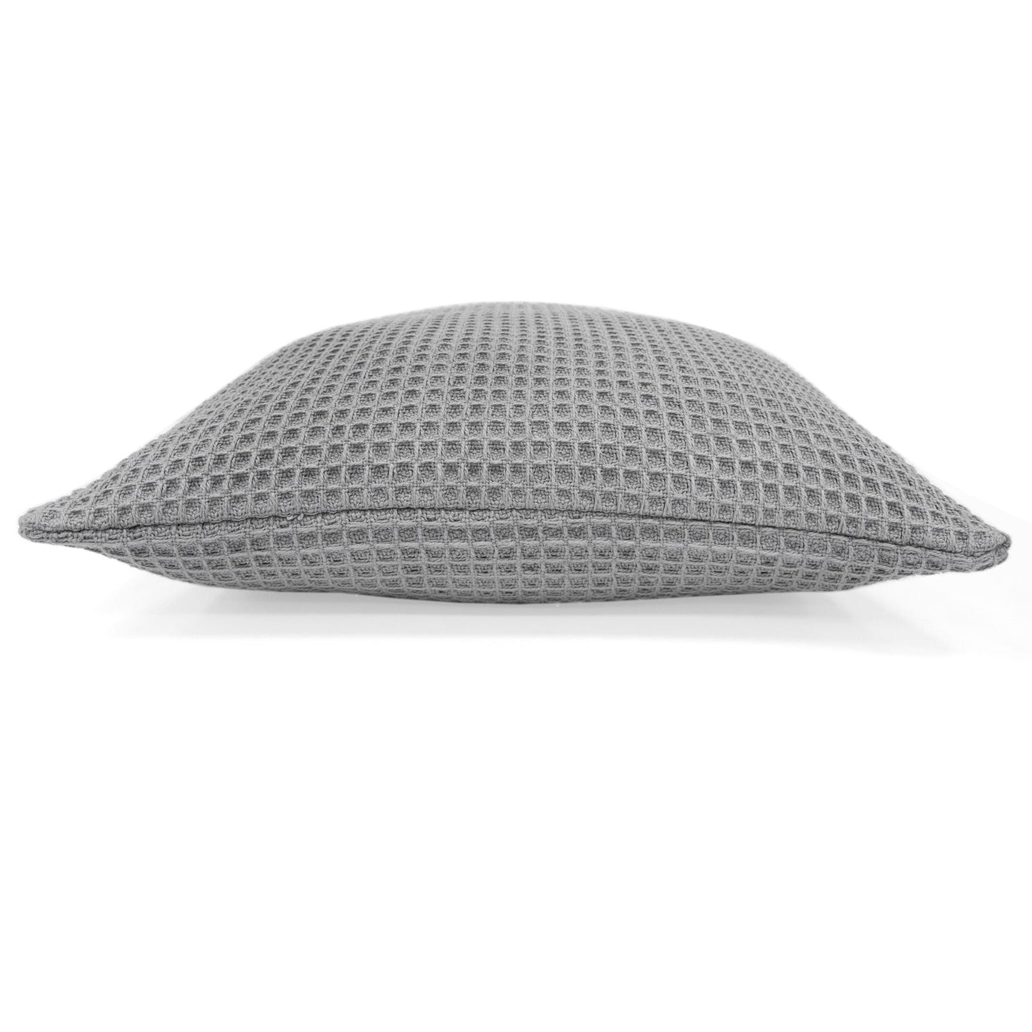 Bruges Cushion by Appletree Loft in Silver 43 x 43cm - Cushion - Appletree Loft