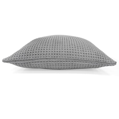 Bruges Cushion by Appletree Loft in Silver 43 x 43cm - Cushion - Appletree Loft