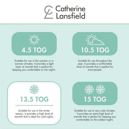 Catherine Lansfield Anti-Allergy Hollowfibre Duvet 13.5 Tog