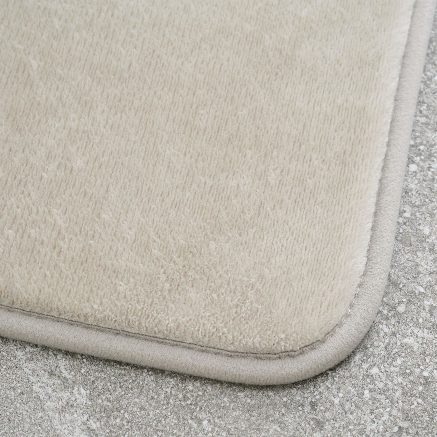 Catherine Lansfield Anti-Bacterial Memory Foam Bath Mat - Natural