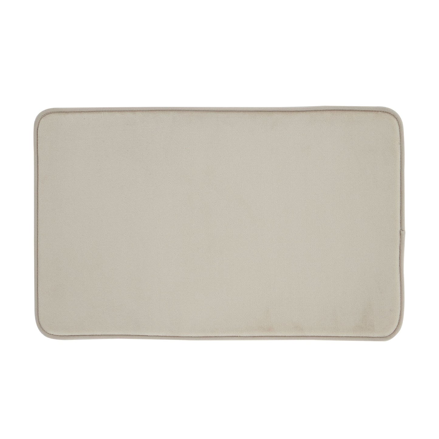 Catherine Lansfield Anti-Bacterial Memory Foam Bath Mat - Natural