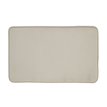 Catherine Lansfield Anti-Bacterial Memory Foam Bath Mat - Natural