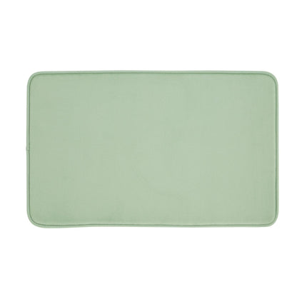 Catherine Lansfield Anti-Bacterial Memory Foam Bath Mat - Sage Green