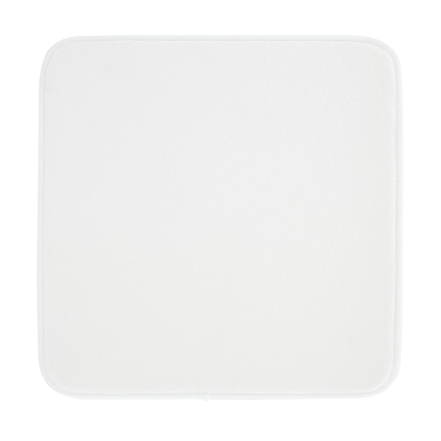 Catherine Lansfield Anti-Bacterial Memory Foam Shower Mat - White