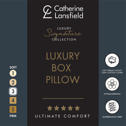 Catherine Lansfield Luxury Box Pillow