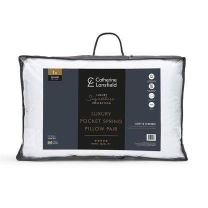 Catherine Lansfield Luxury Pocket Spring Pillow