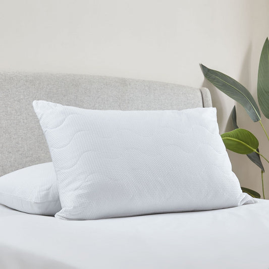Catherine Lansfield Soft Touch Quilted Pillows (Pair)
