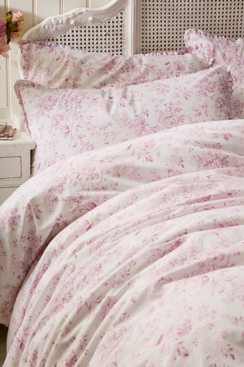 Shabby Chic By Rachel Ashwell Chelsea Duvet Cover Set - Dusky Rose