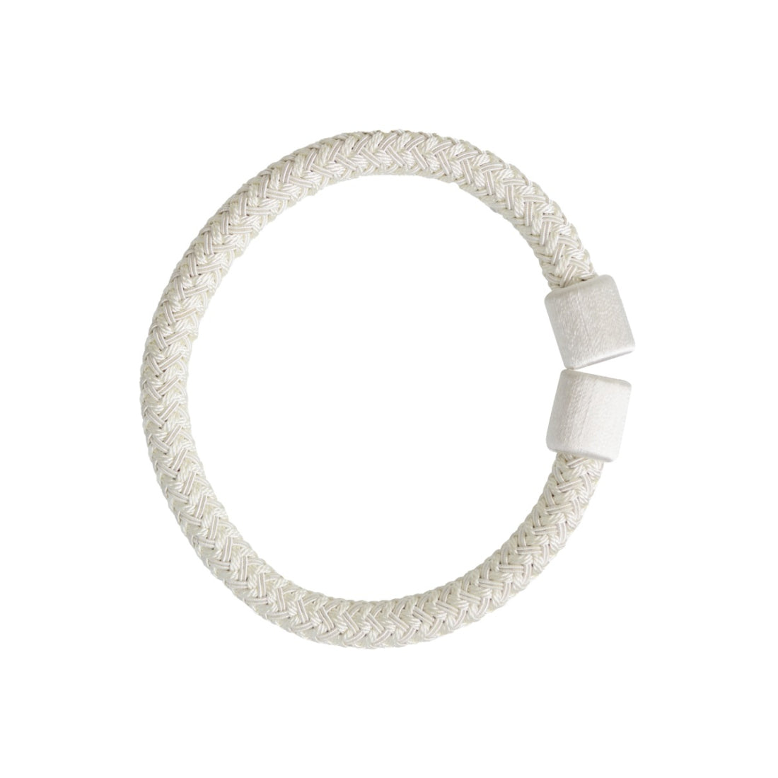 Laura Ashley Ellesmere Magnetic Rope Tiebacks (Pair) - Cream