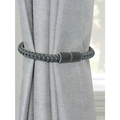 Laura Ashley Ellesmere Magnetic Rope Tiebacks (Pair) - Graphite