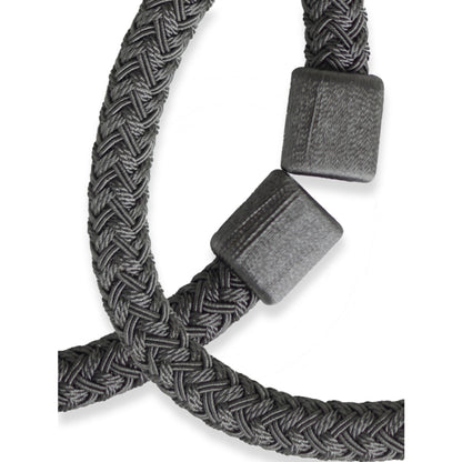 Laura Ashley Ellesmere Magnetic Rope Tiebacks (Pair) - Graphite