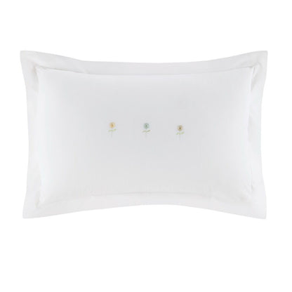 Sophie Allport Embroidered Sunflowers Duvet Cover Set - White