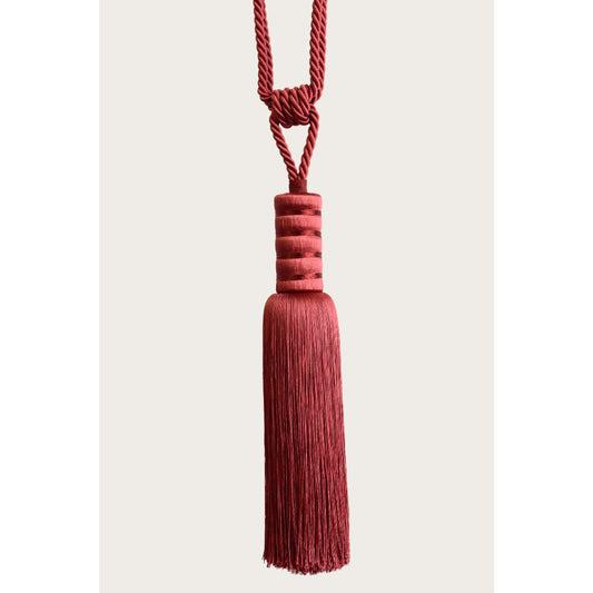 Laura Ashley Emily Tassel Tieback - Crimson