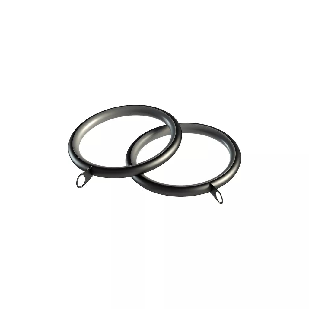 Speedy Ball 28mm Metal Curtain Pole - Black