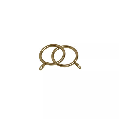 Speedy Ball 16/19mm Extendable Metal Curtain Pole - Antique Brass