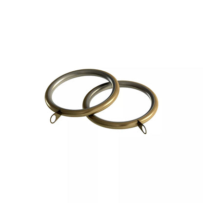 Speedy Stud 28mm Metal Curtain Pole - Antique Brass