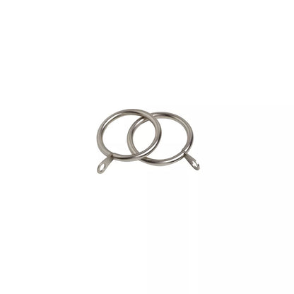 Speedy Ball 16/19mm Extendable Metal Curtain Pole - Satin Silver