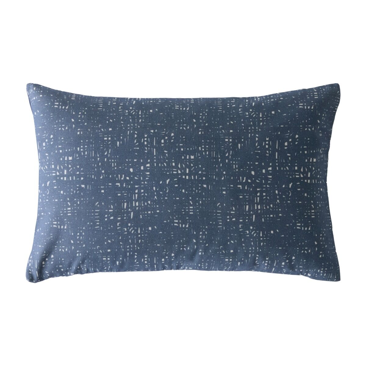 Orla Kiely Floret Filled Cushion - Dandelion/Denim