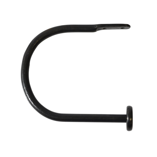 Jones Foundry Stud Forged Iron Metal Curtain Holdback - Bees Wax