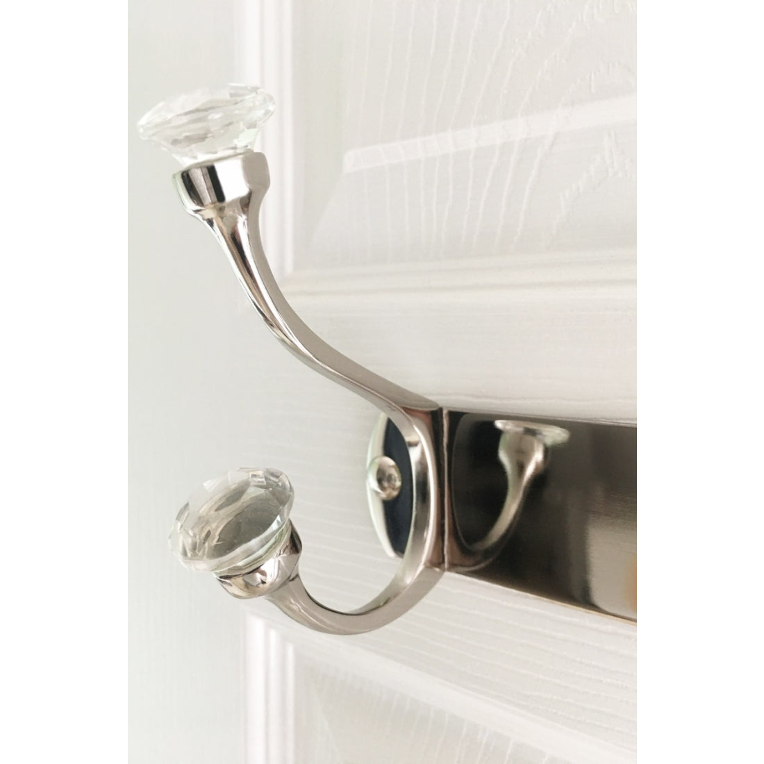 Laura Ashley Connie 4 Peg Coat Hook - Chrome