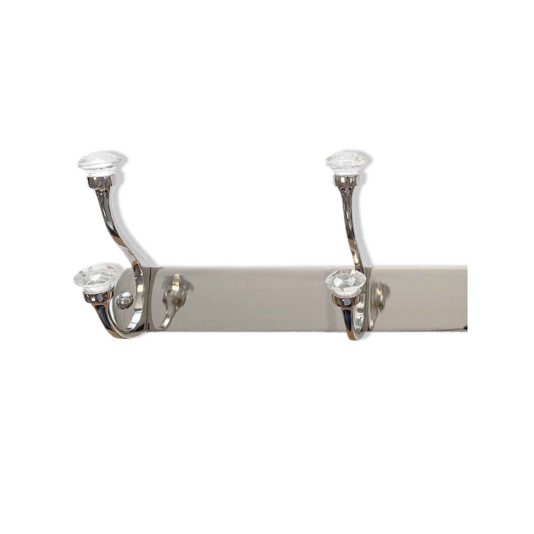 Laura Ashley Connie 4 Peg Coat Hook - Chrome