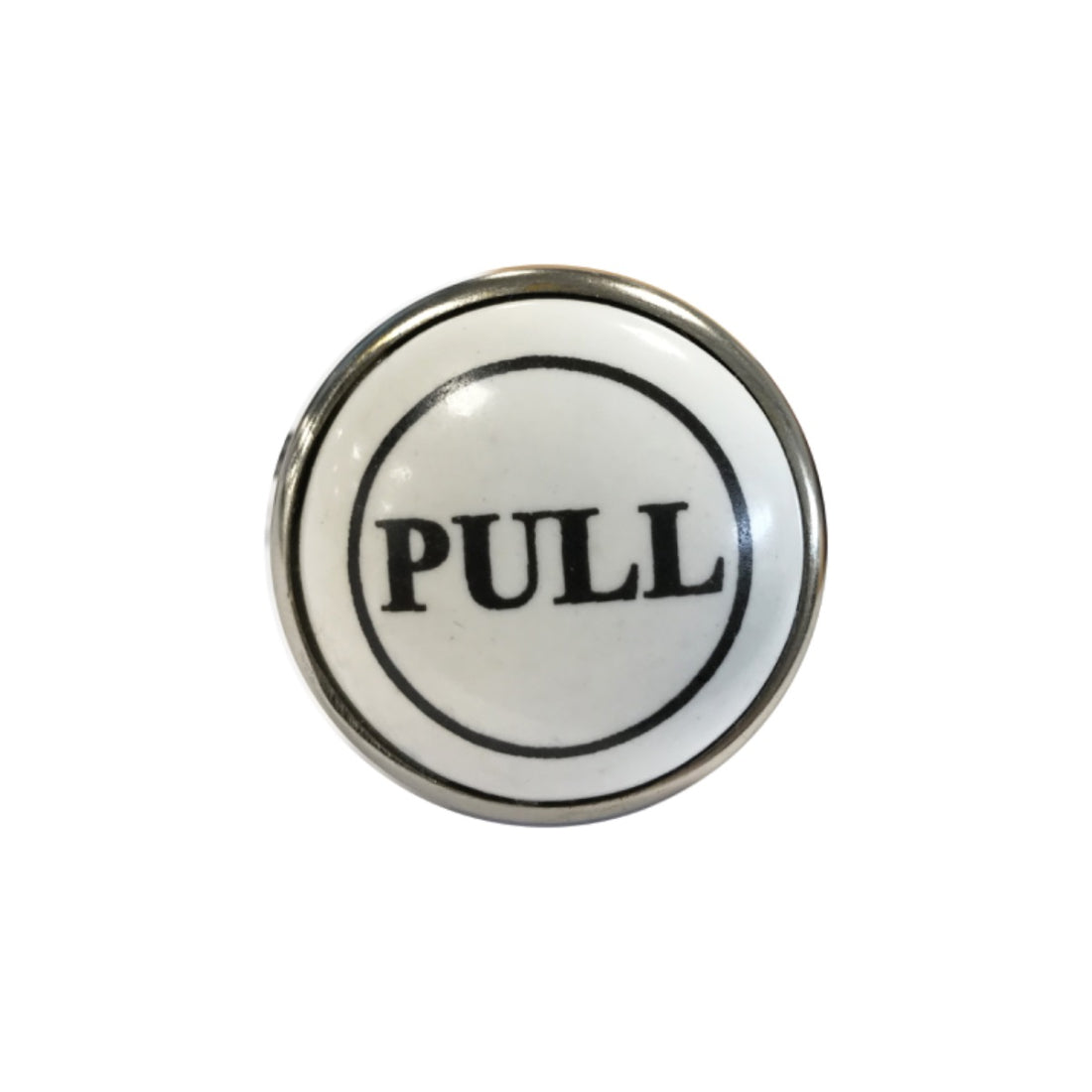 Jones Ceramic Pull Drawer Pulls (Pack of 4) - Nickel