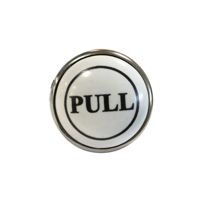 Jones Ceramic Pull Drawer Pulls (Pack of 4) - Nickel