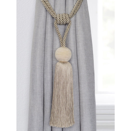 Laura Ashley Theodora Tassel Tieback - Linen