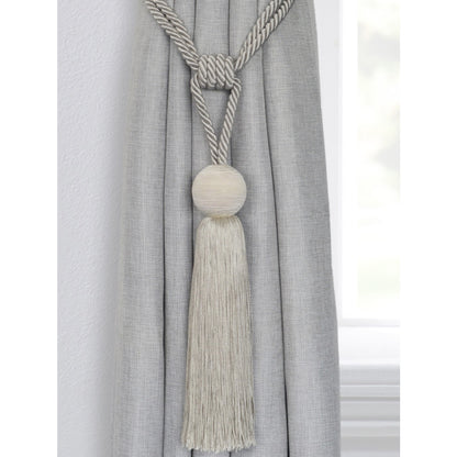 Laura Ashley Theodora Tassel Tieback - Dove Grey