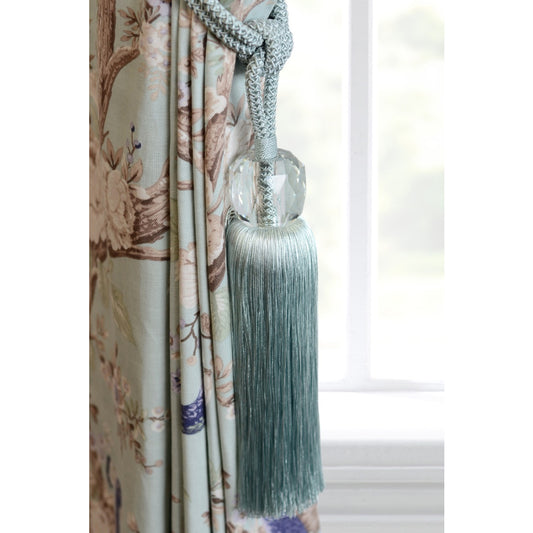 Laura Ashley Loren Glass Tassel Tieback - Sage