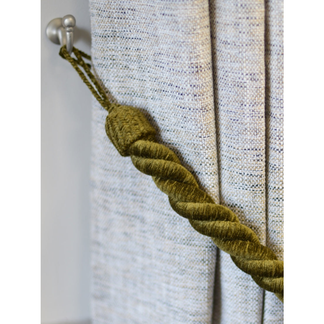 Laura Ashley Grafton Rope Tiebacks (Pair) - Moss