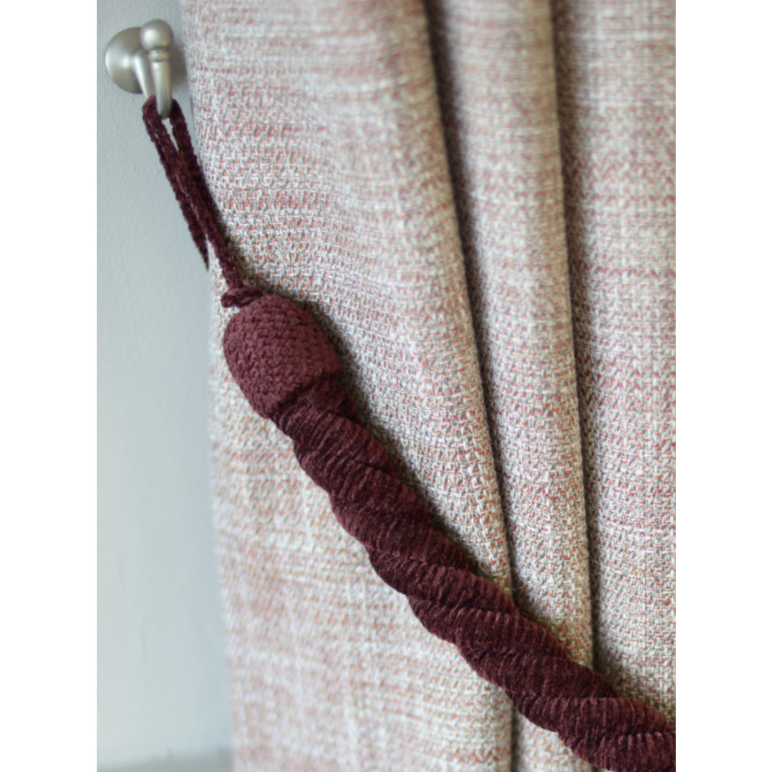 Laura Ashley Grafton Rope Tiebacks (Pair) - Claret