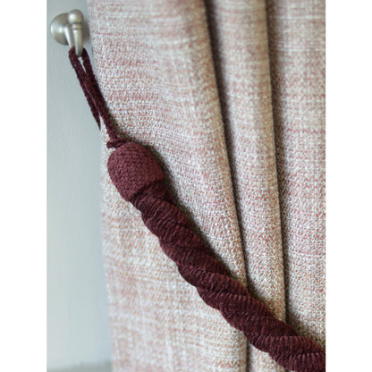 Laura Ashley Grafton Rope Tiebacks (Pair) - Claret