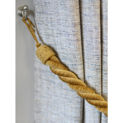 Laura Ashley Grafton Rope Tiebacks (Pair) - Caramel